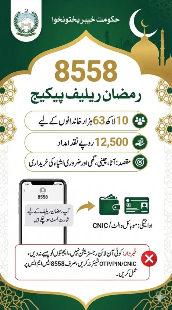8558 Ramzan Package KPK 2026 Online Registration and Eligibility Check